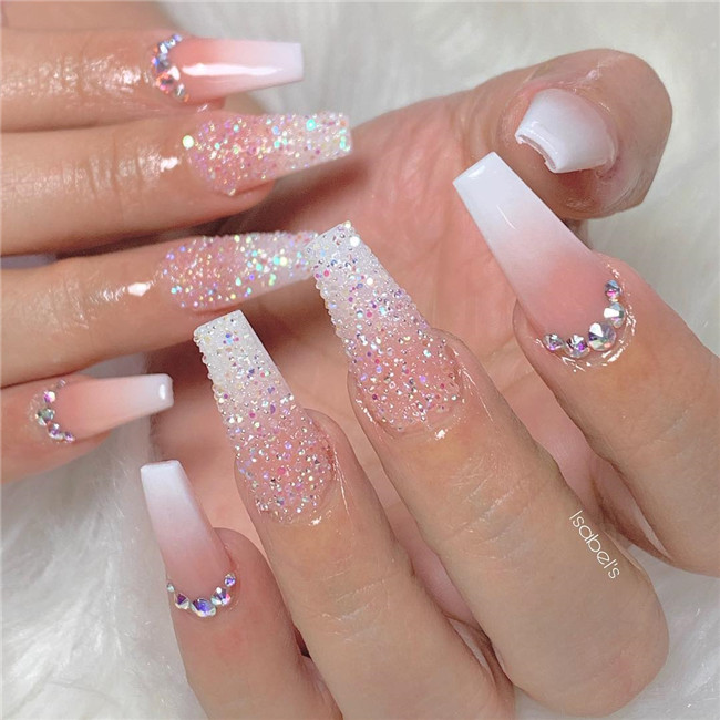 Ombrenails;acrylicnails;2020nails;shortnails