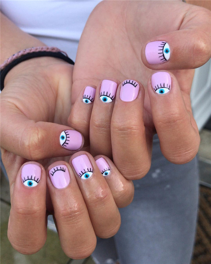 Shortnails;gelnails;nailsart;2020nails