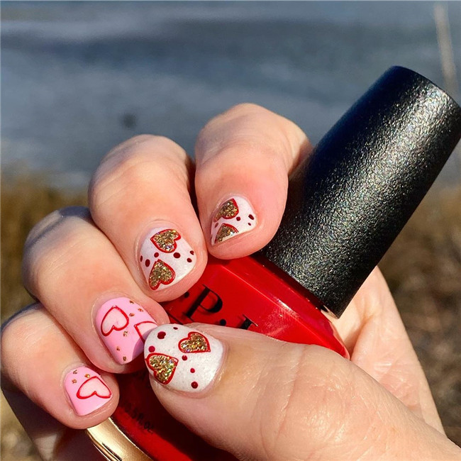 Valentine's Day;Valentine's Daynails