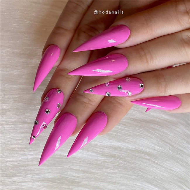 #acrylicnails#stilettonails#winternails#summernails#2020nails