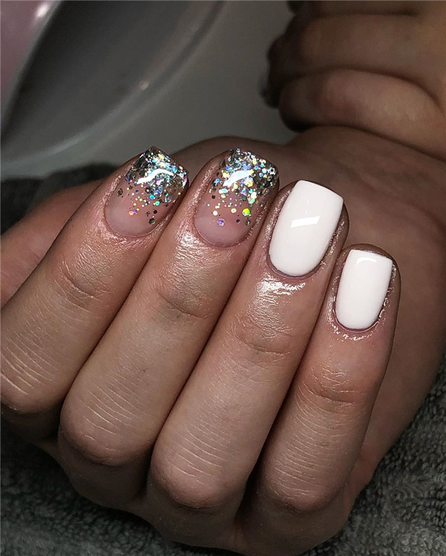 Acrylicnail;shortnail;nailtrend