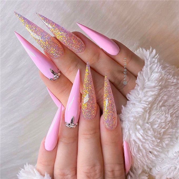 Stilettonails#nailstrend#2020nails