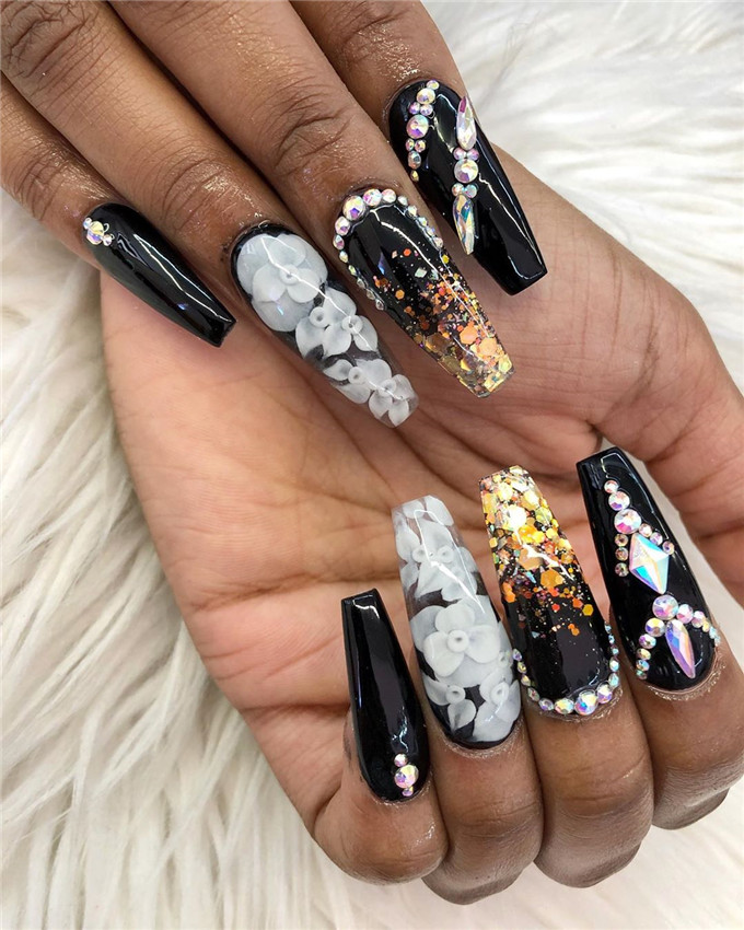 #coffinnails#2020nails#acrylicnails#gelnails#nailscolor