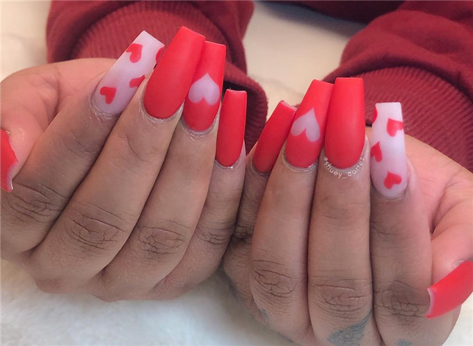 #Valentinesdaynails#2020nailstrends#springnails#winternails