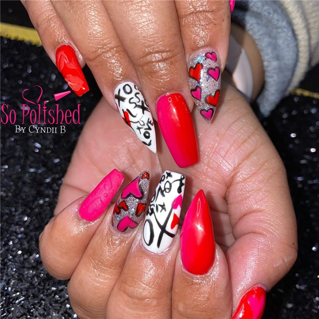 Valentine's Day;Valentine's Daynails