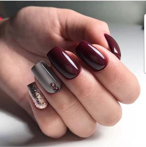 #fallnailsideas#nailsart#shortnails#fallnailscolor#winternails