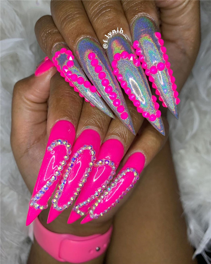 Stilettonails#nailstrend#2020nails