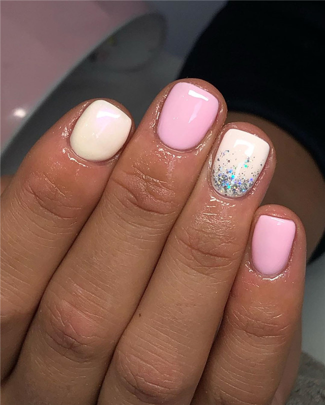 Acrylicnail;shortnail;nailtrend