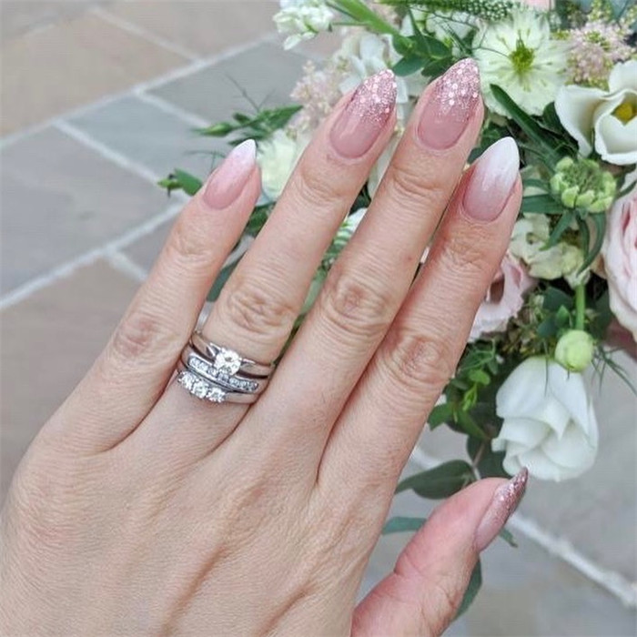 #wedding#weddingnails#bridesmaidnails#2020wedding