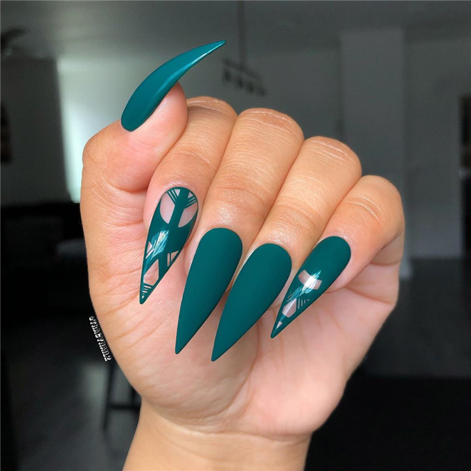 Stilettonails#nailstrend#2020nails