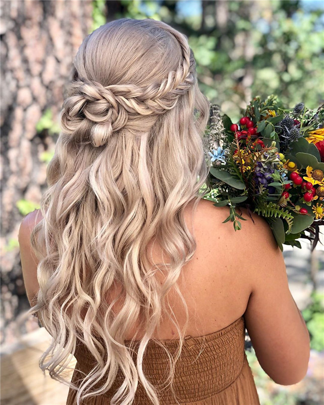 Weddinghairstyle;outdoorwedding;wedding