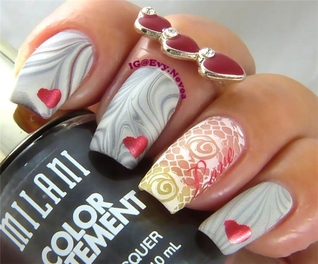 Valentine's Day;Valentine's Daynails