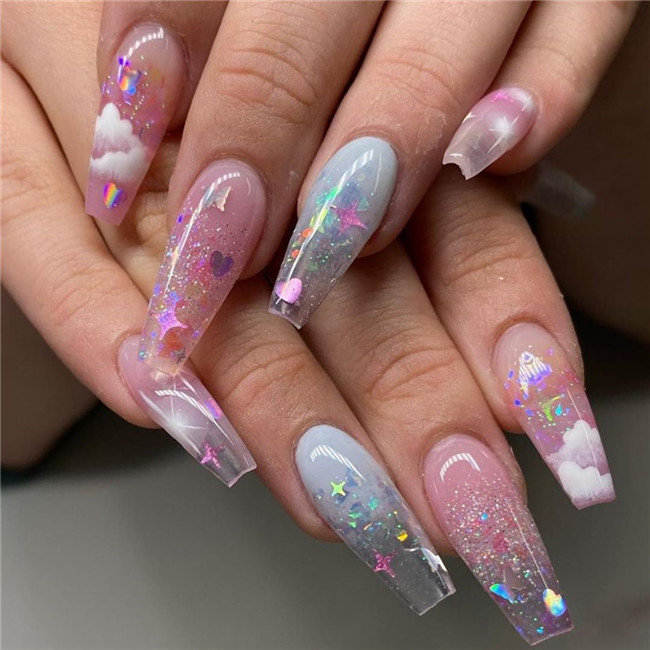 #coffinnails#summernails#fallnails#acrylicnails#gelnails