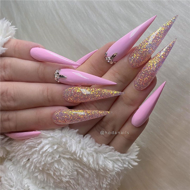 #acrylicnails#stilettonails#winternails#summernails#2020nails