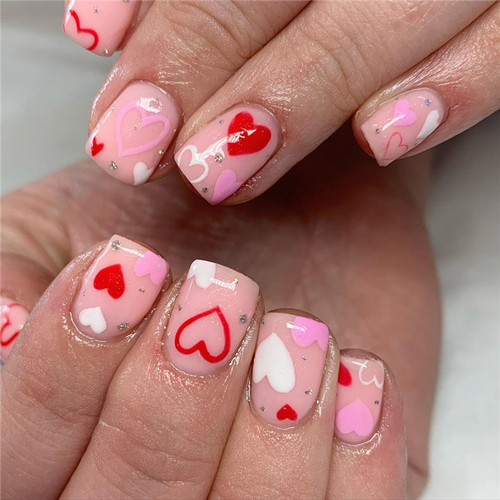 Shortnails;gelnails;nailsart;2020nails