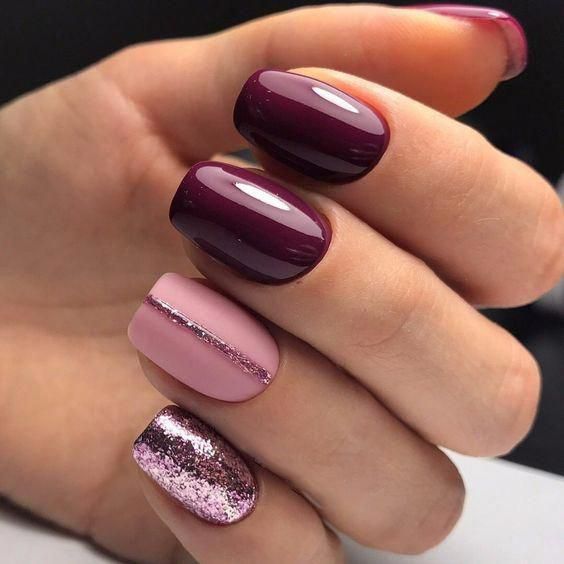 #fallnailsideas#nailsart#shortnails#fallnailscolor#winternails