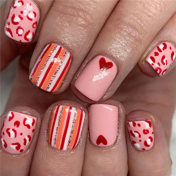 Shortnails;gelnails;nailsart;2020nails