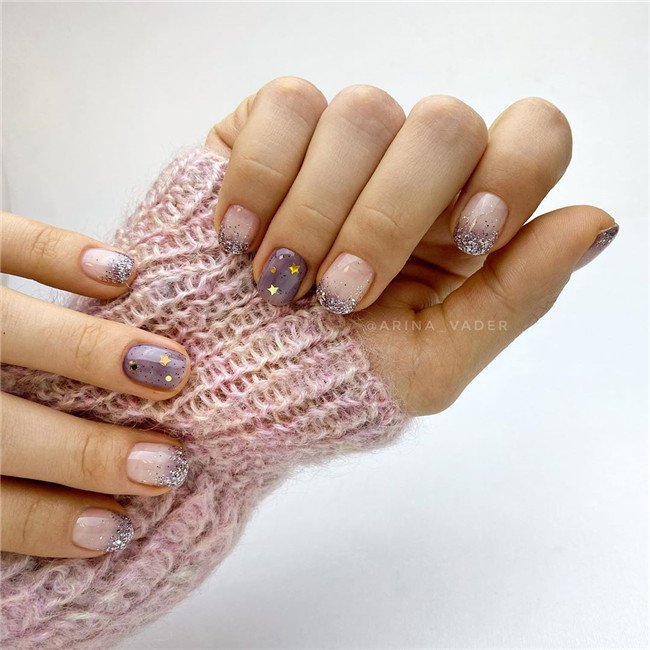 Acrylicnail;shortnail;nailtrend