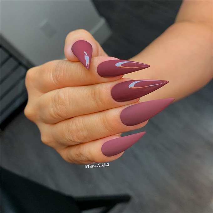 Stilettonails#nailstrend#2020nails