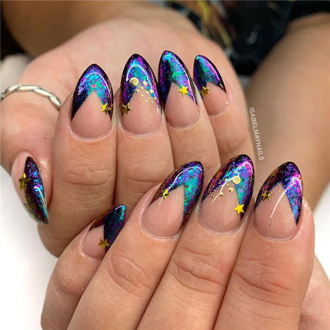 almondnails;acrylicnails;nailtrend