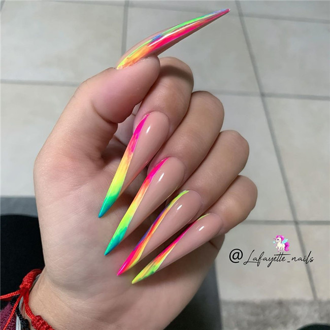 #acrylicnails#stilettonails#winternails#summernails#2020nails