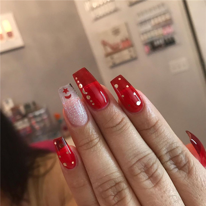#coffinnails#2020nails#acrylicnails#gelnails#nailscolor