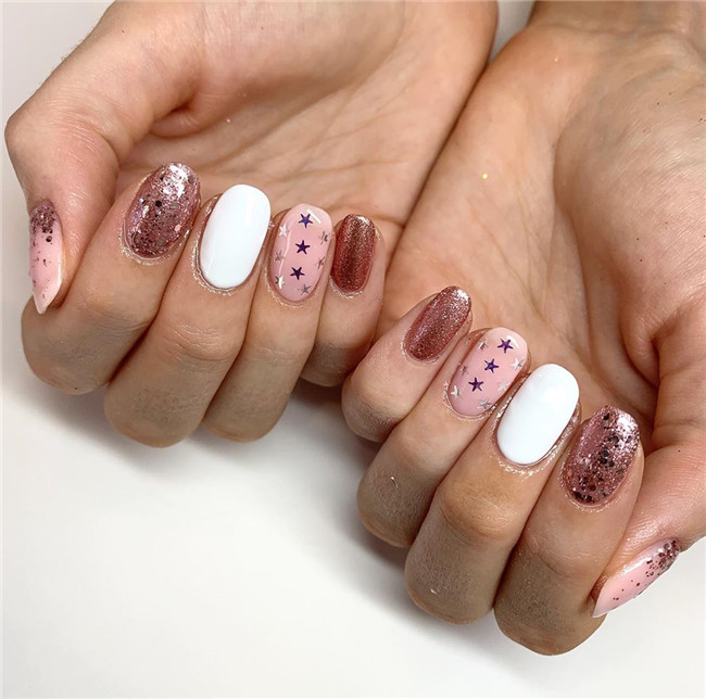 Shortnail;gelnails;acrylicnails;2020nails