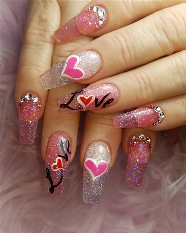 Valentine's Day;Valentine's Daynails