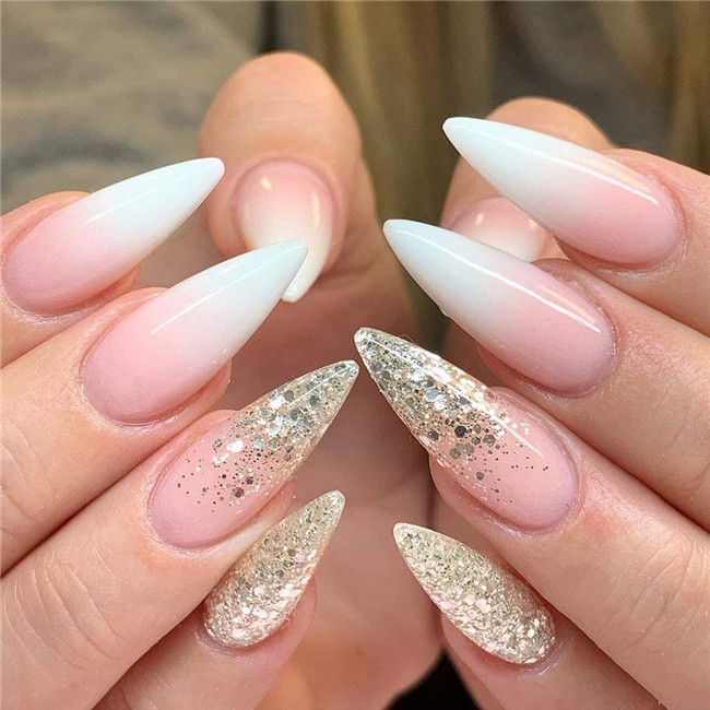 almondnails;acrylicnails;nailtrend