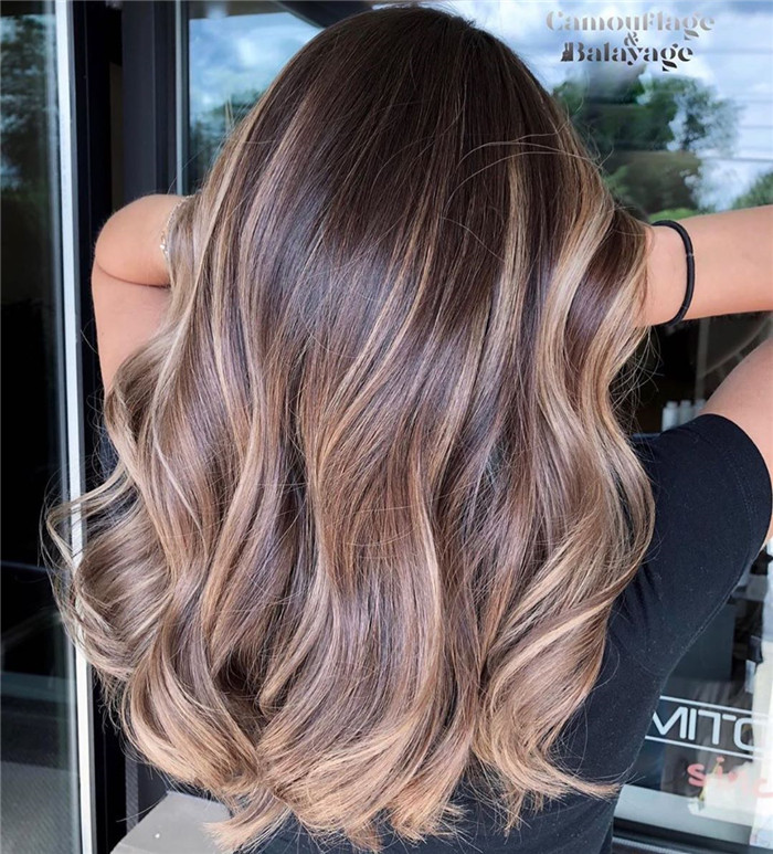 #balayagehair#longhair#brunetteshair#2020haircolors