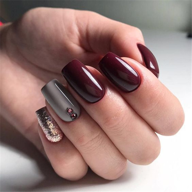 Shortnail;gelnails;acrylicnails;2020nails