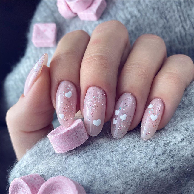 almondnails;acrylicnails;nailtrend