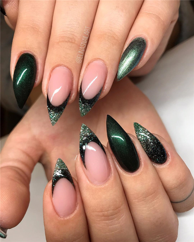 #fallnails#stilettonails#acrylicnails#2020nails