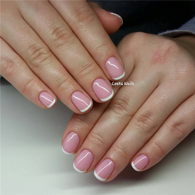 Acrylicnail;shortnail;nailtrend