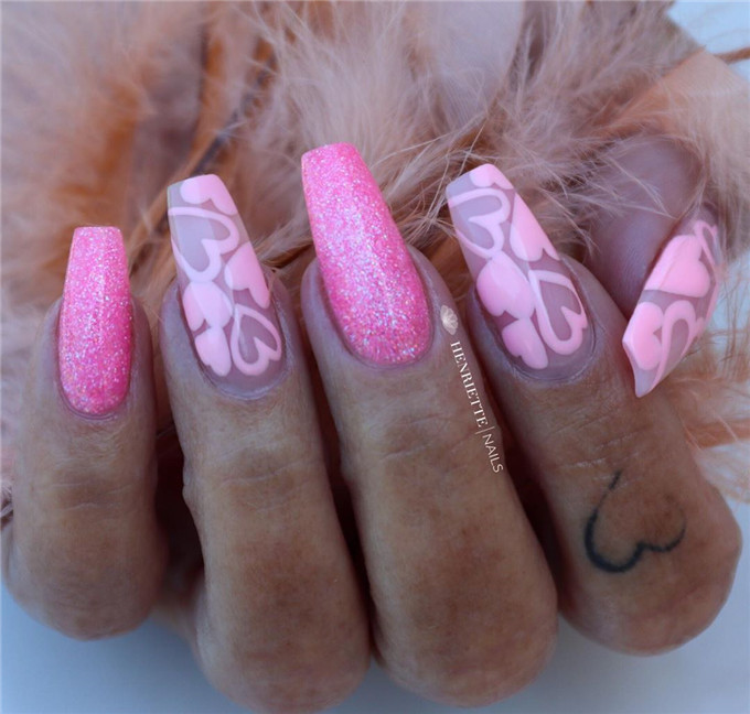 #Valentinesdaynails#2020nailstrends#springnails#winternails