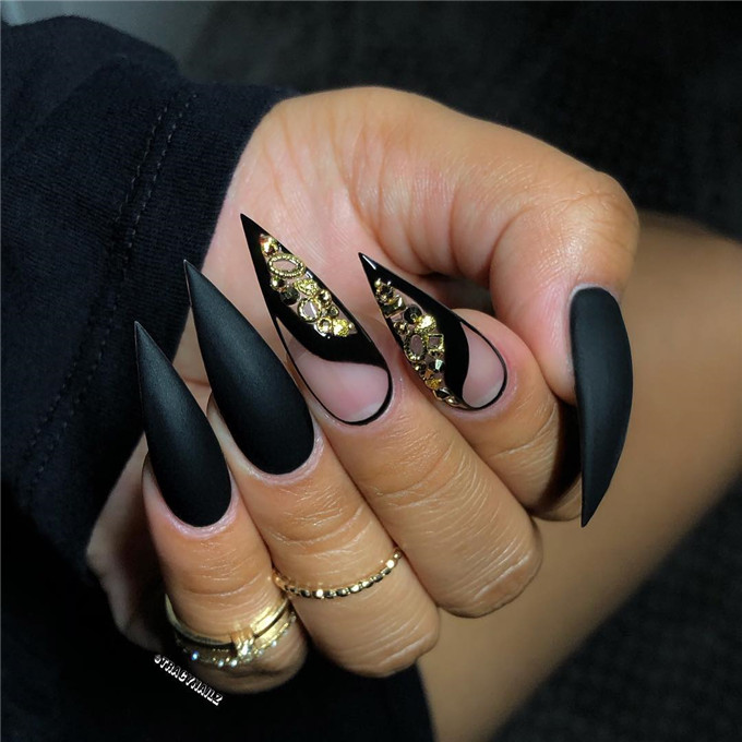 Stilettonails#nailstrend#2020nails