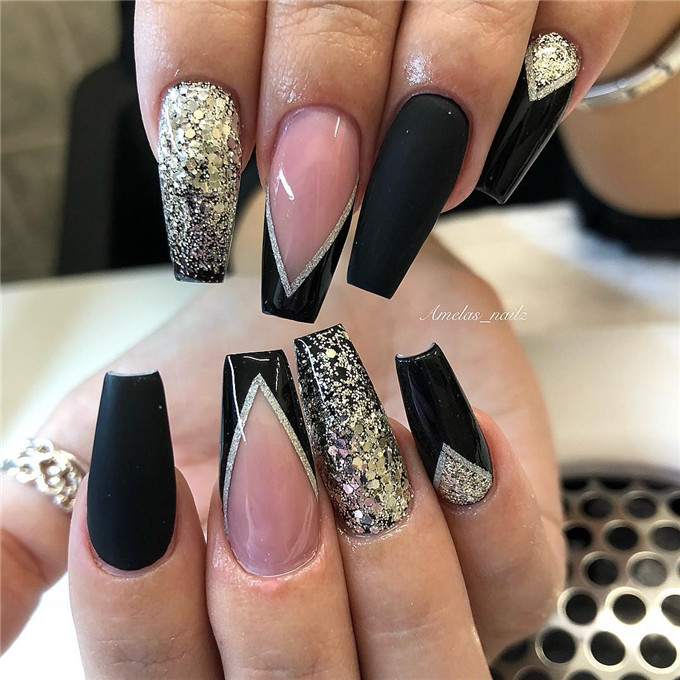 #coffinnails#2020nails#acrylicnails#gelnails#nailscolor