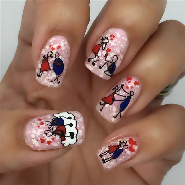 Valentine's Day;Valentine's Daynails