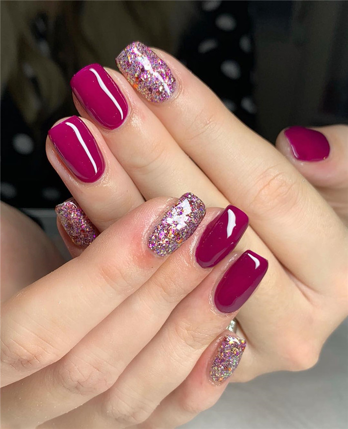 Shortnails;gelnails;nailsart;2020nails