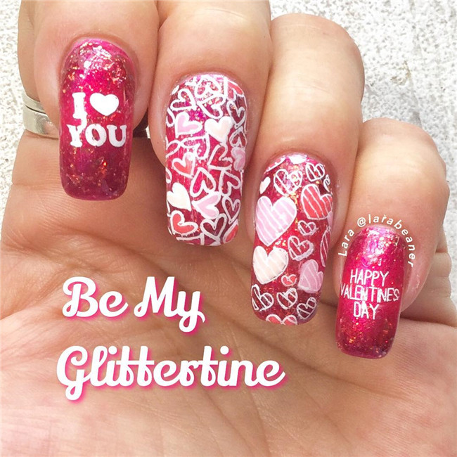 Valentine's Day;Valentine's Daynails