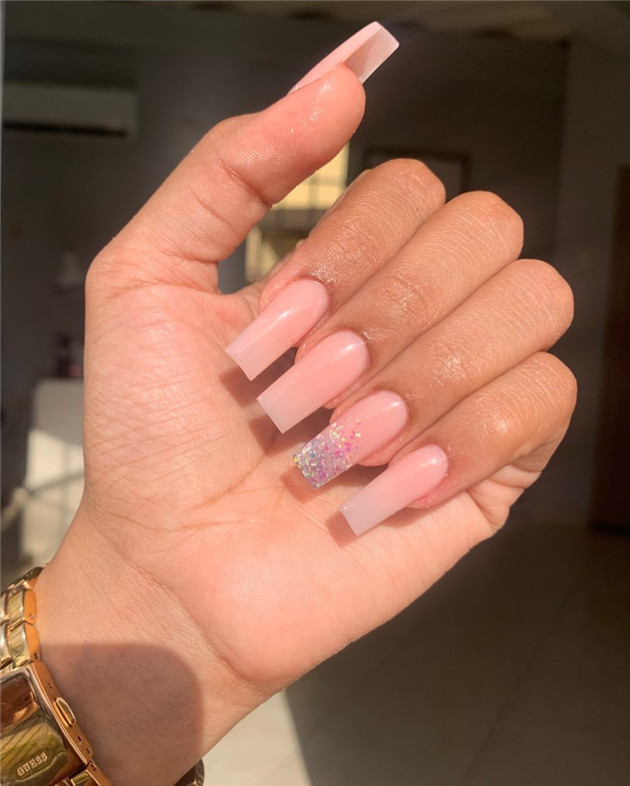 #squarenails#summernails#acrylicnails#2020nails