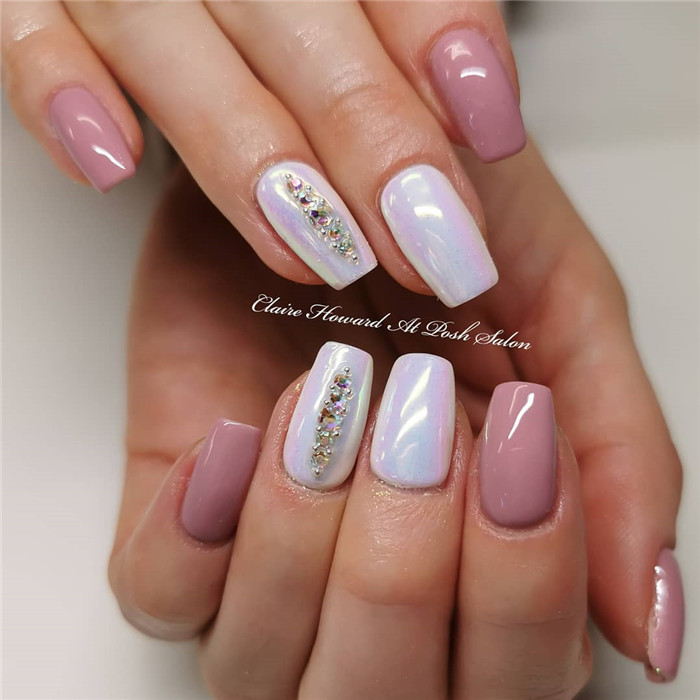 #wedding#weddingnails#bridesmaidnails#2020wedding