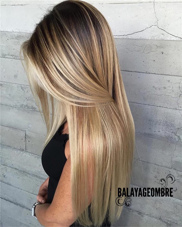 #haircolor#brunetteshair#longhair#balayagehair#ombrehair