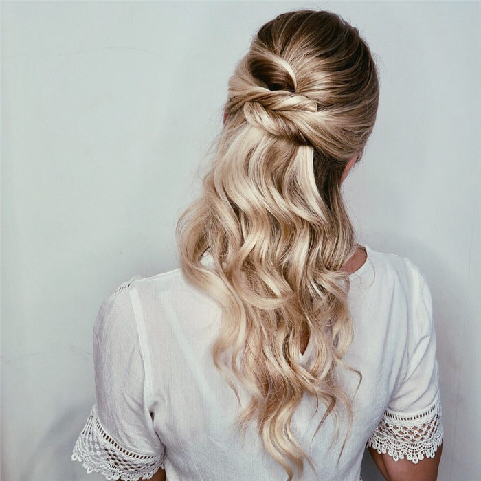 Promhair;longhair;bridesmaidhairstyles;prom