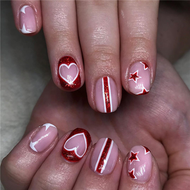 Valentine's Day;Valentine's Daynails