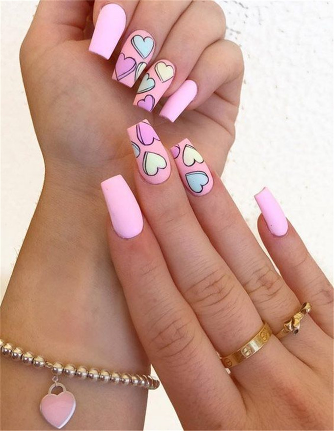 #Valentinesdaynails#2020nailstrends#springnails#winternails