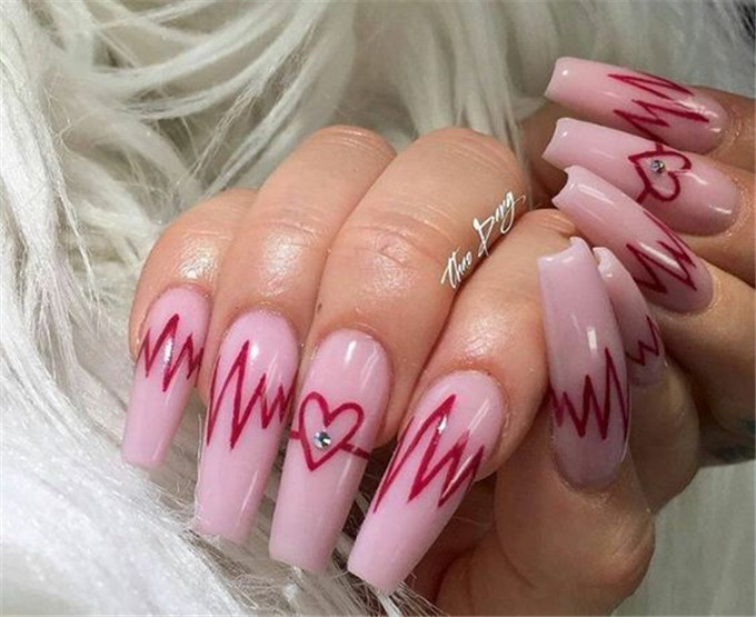 #Valentinesdaynails#2020nailstrends#springnails#winternails