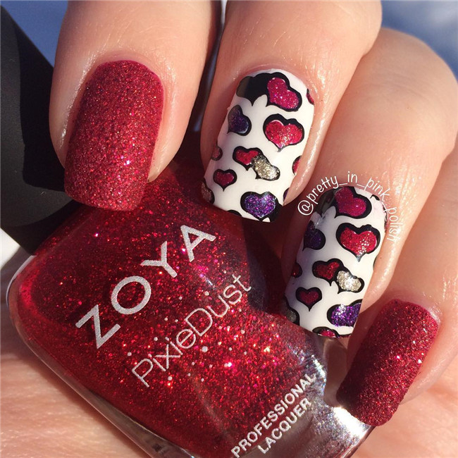 Valentine's Day;Valentine's Daynails