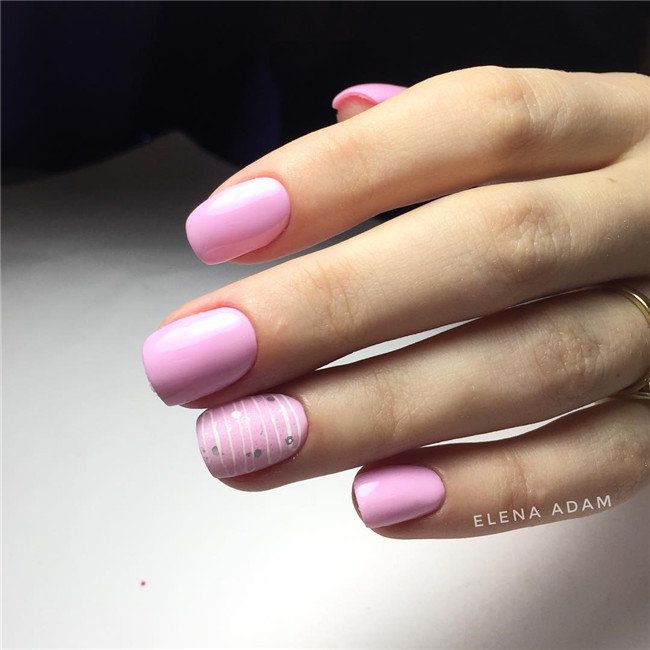 Acrylicnail;shortnail;nailtrend