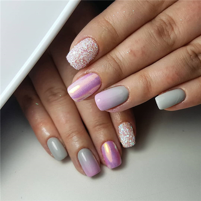 Acrylicnail;shortnail;nailtrend